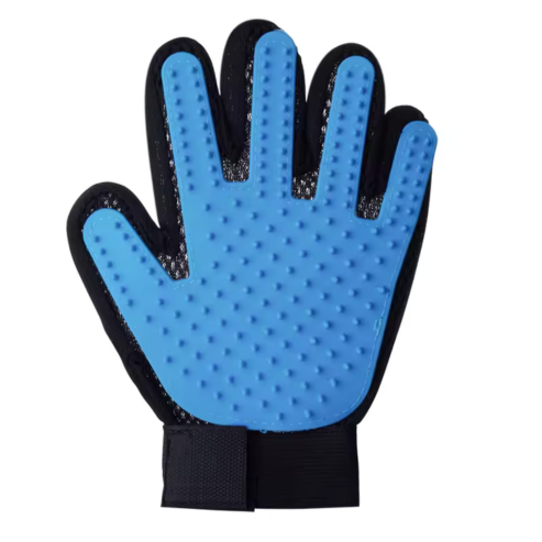 Gants brosse d'épilation en Silicone pour animaux de compagnie